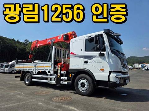 현대 파비스 5톤 카고크레인 2021년식 사진 1