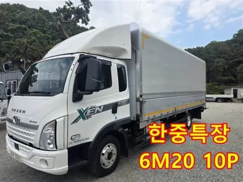 타타대우 더쎈 3.5톤 윙바디 2024년식 더쎈 윙바디 전측면