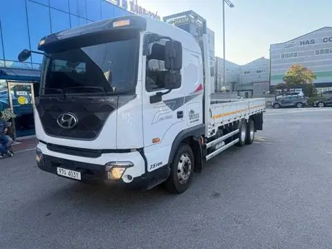 현대 파비스 7.5톤 카고 2023년식 파비스 카고 전측면